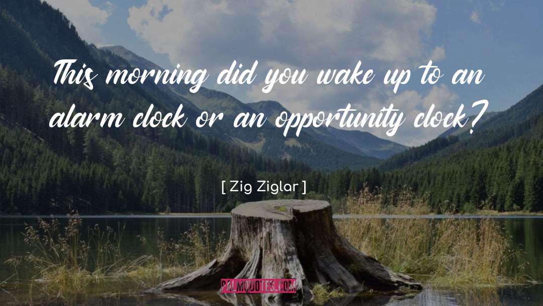 Alarm Clock quotes by Zig Ziglar