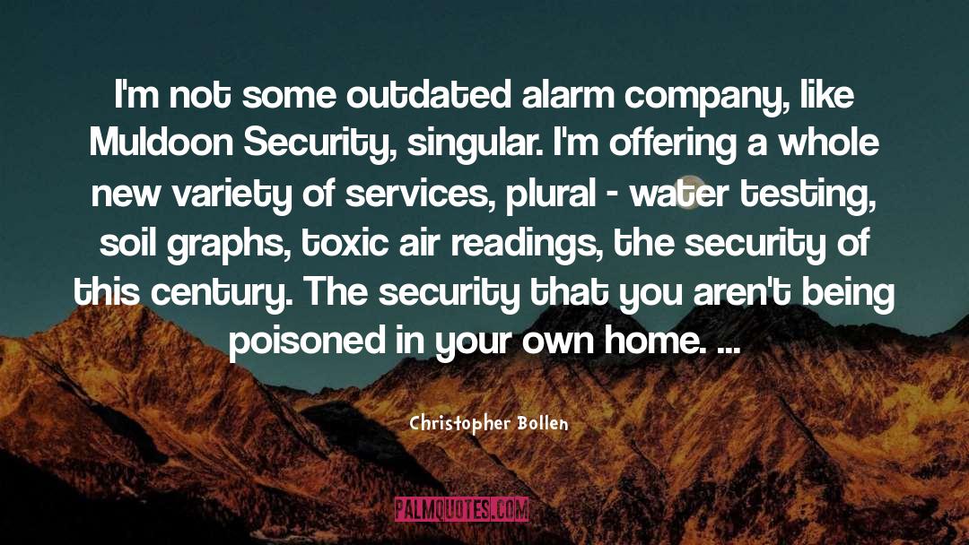 Alarm Company quotes by Christopher Bollen