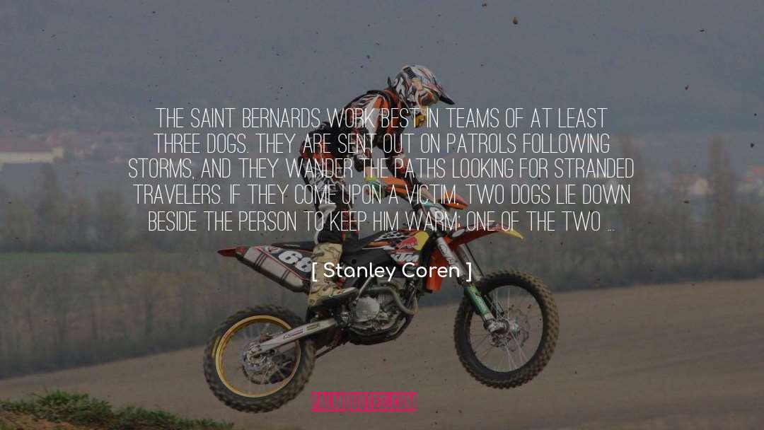 Alarm quotes by Stanley Coren