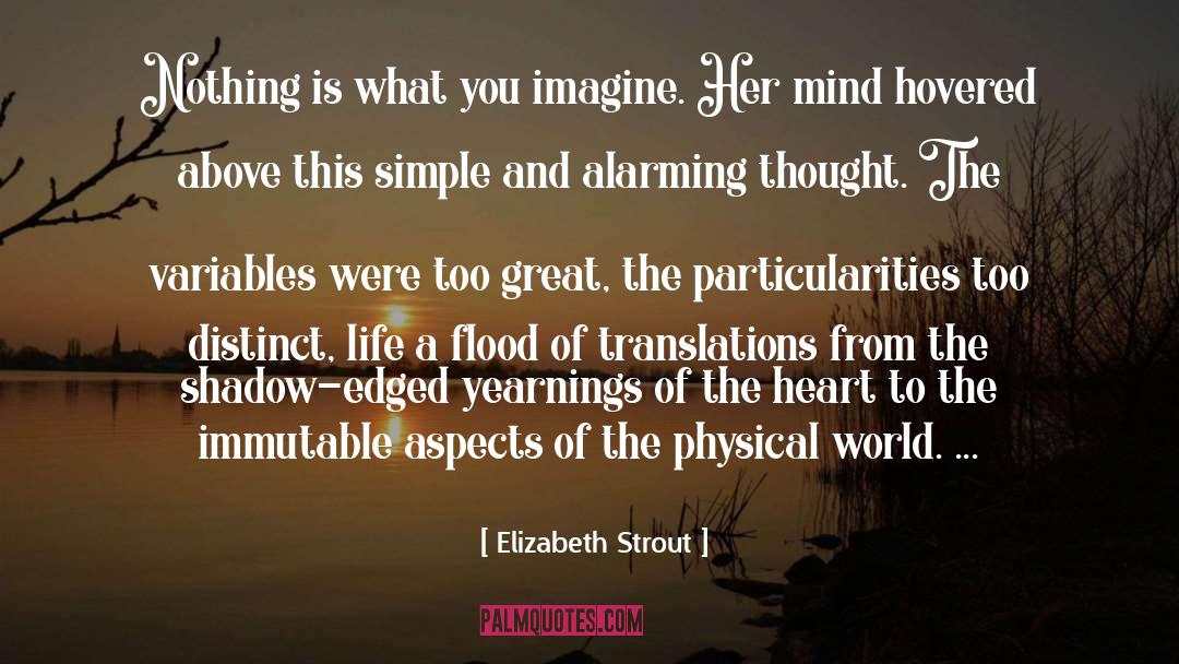 Alarming quotes by Elizabeth Strout