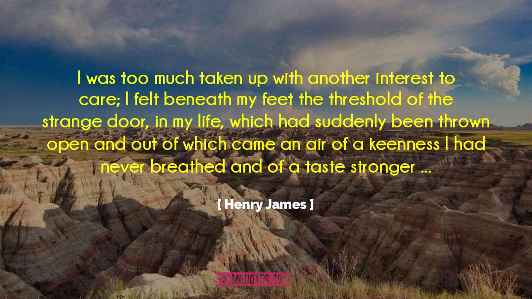 Alarming quotes by Henry James