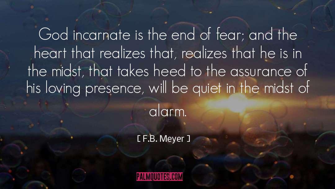 Alarms quotes by F.B. Meyer