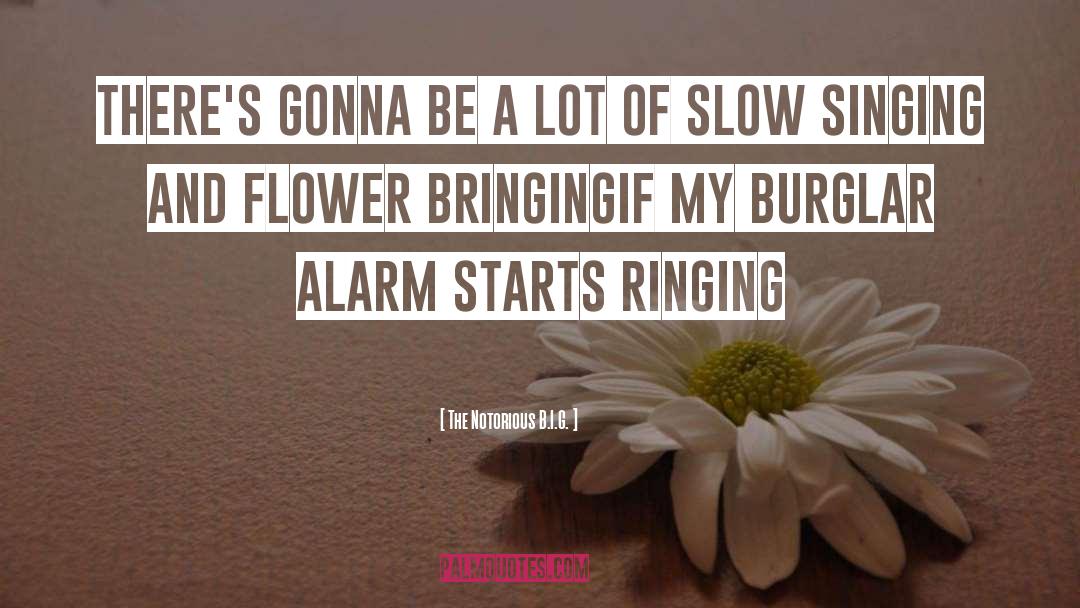 Alarms quotes by The Notorious B.I.G.