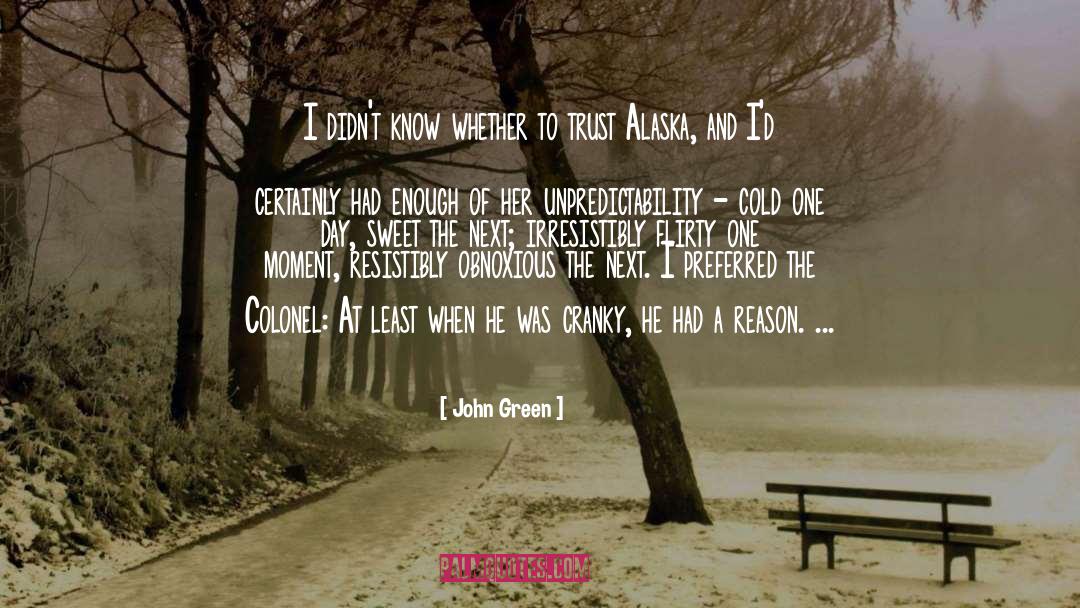 Alaska quotes by John Green