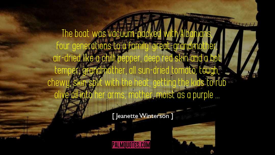 Albanians quotes by Jeanette Winterson