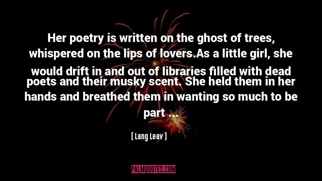 Albany Poets quotes by Lang Leav