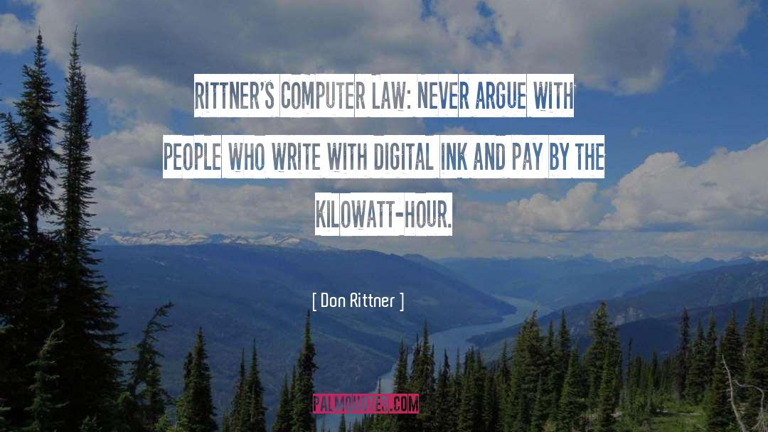 Albarado Law quotes by Don Rittner