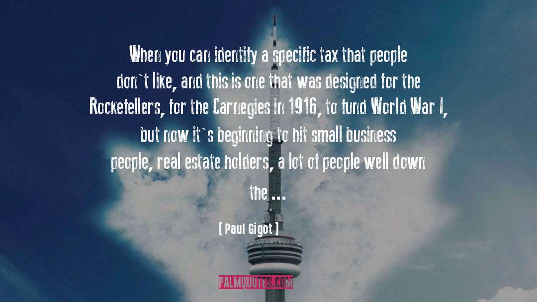 Albergotti Real Estate quotes by Paul Gigot