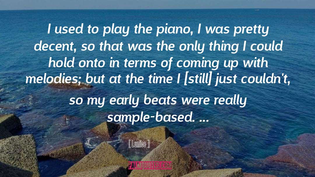 Alberini Piano quotes by Lunice