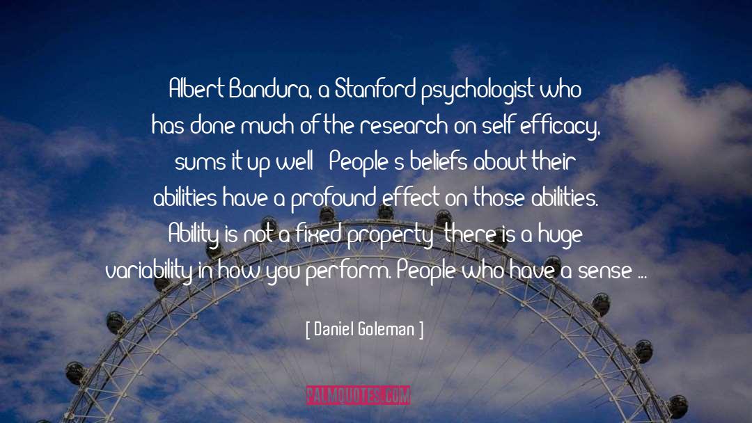 Albert Hillsborough quotes by Daniel Goleman