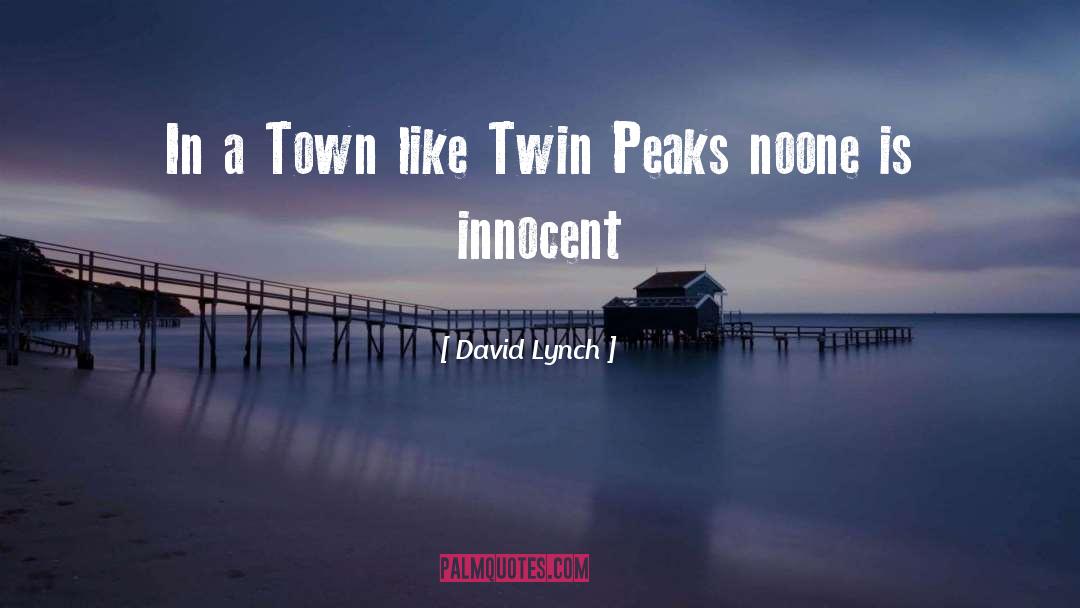 Albert Rosenfield Twin Peaks quotes by David Lynch