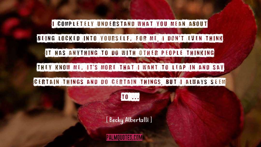 Albertalli quotes by Becky Albertalli