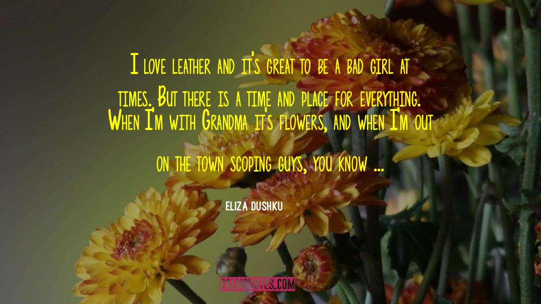 Alberthias Flowers quotes by Eliza Dushku