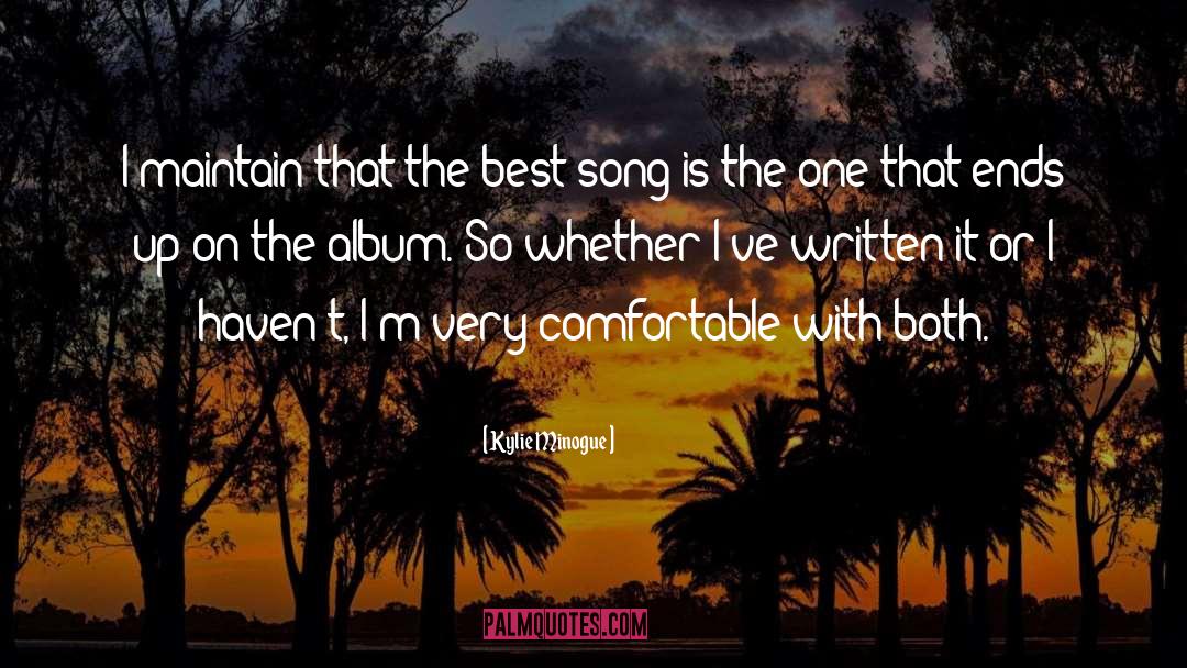 Albums quotes by Kylie Minogue