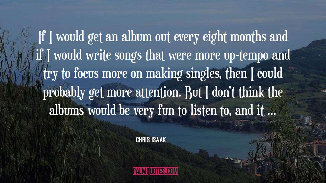 Albums quotes by Chris Isaak