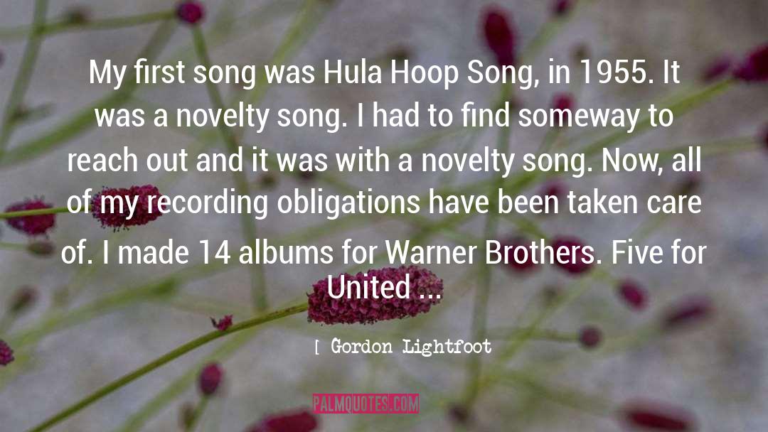 Albums quotes by Gordon Lightfoot