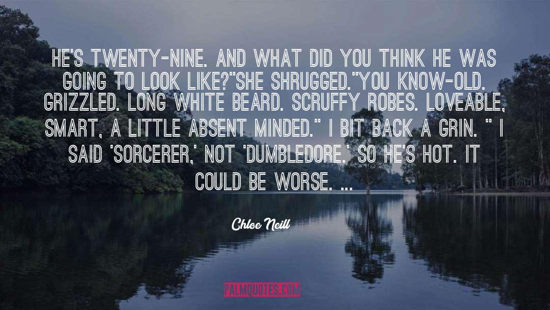 Albus Dumbledore quotes by Chloe Neill