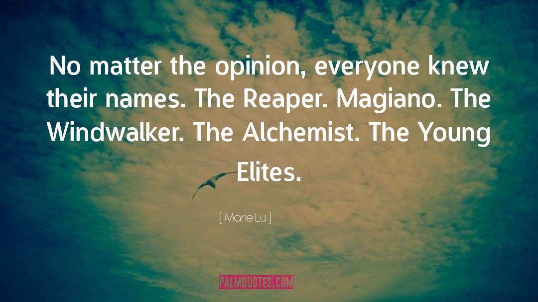 Alchemist quotes by Marie Lu
