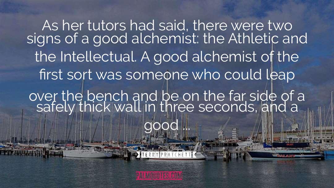 Alchemist quotes by Terry Pratchett