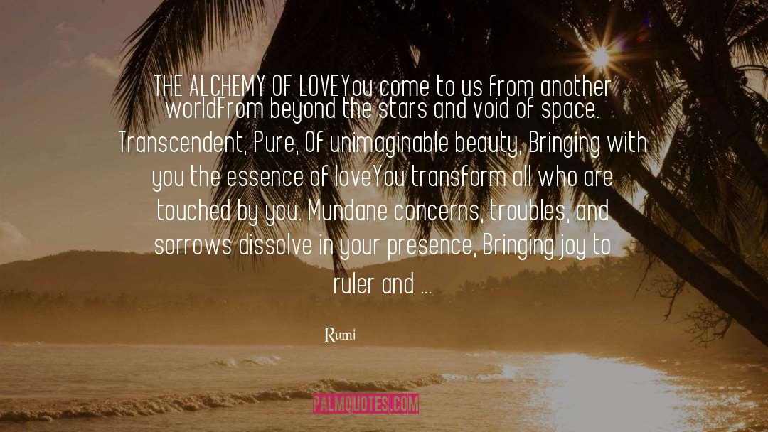 Alchemist quotes by Rumi