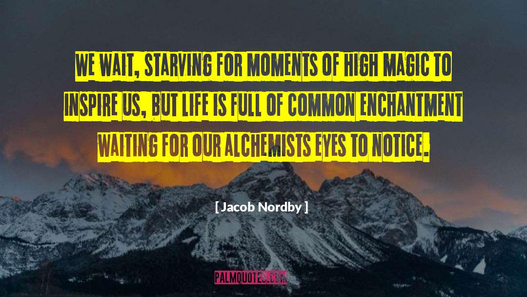 Alchemists quotes by Jacob Nordby