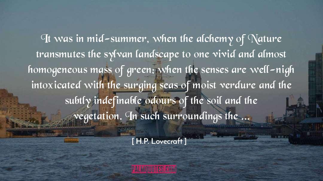 Alchemy quotes by H.P. Lovecraft