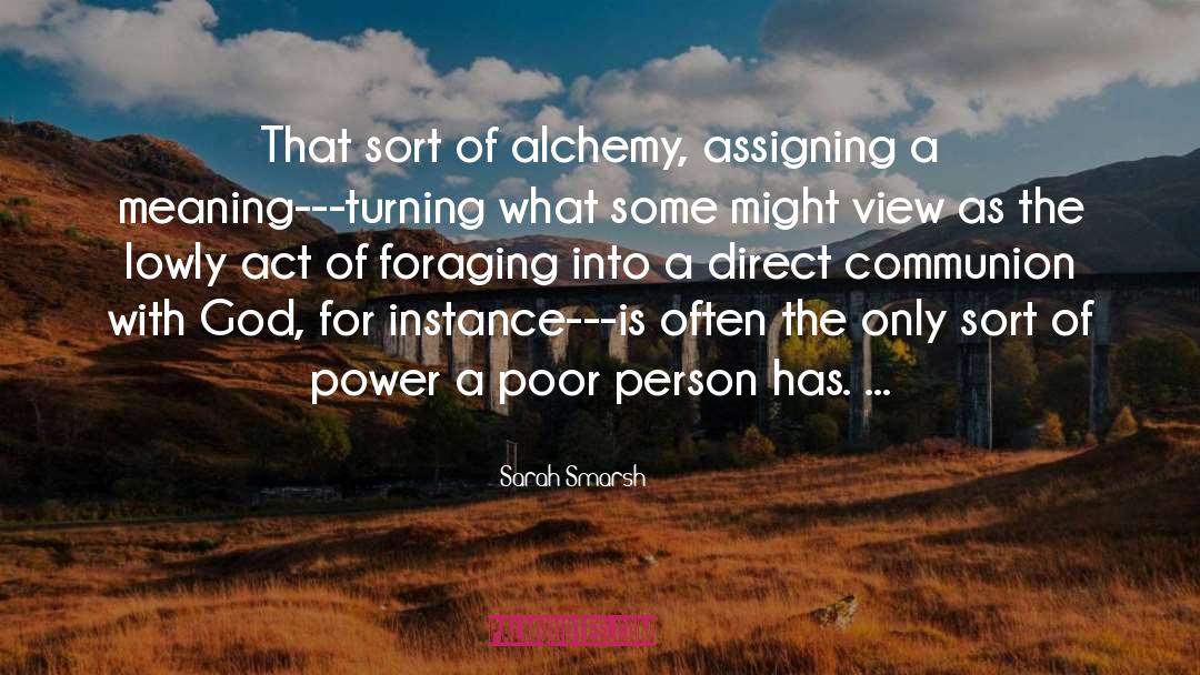 Alchemy quotes by Sarah Smarsh