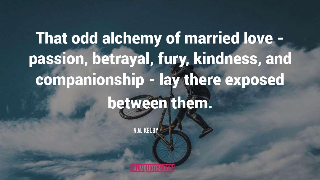 Alchemy quotes by N.M. Kelby
