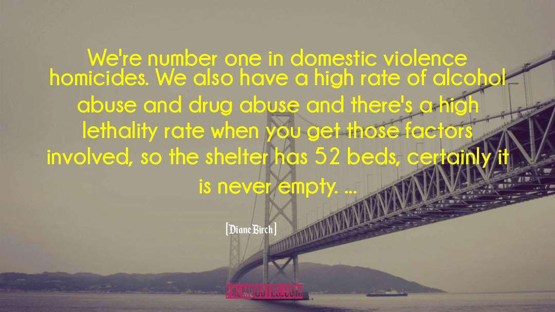 Alcohol Abuse quotes by Diane Birch