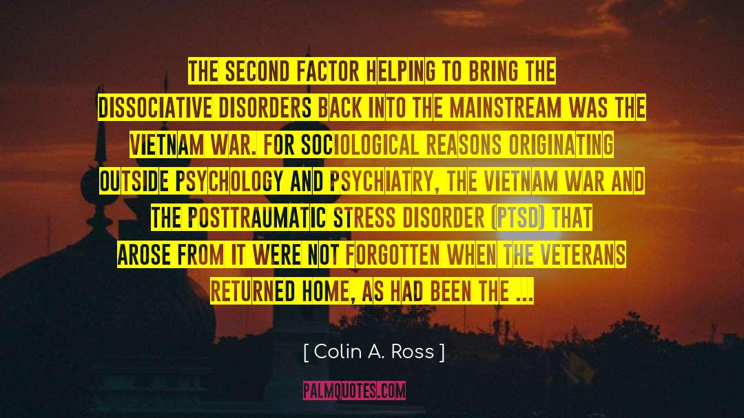 Alcohol Abuse quotes by Colin A. Ross