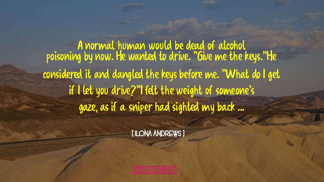 Alcohol Drinking quotes by Ilona Andrews