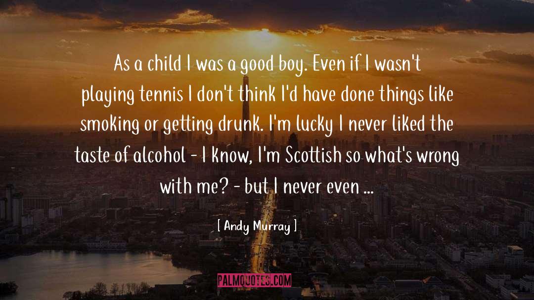 Alcohol quotes by Andy Murray