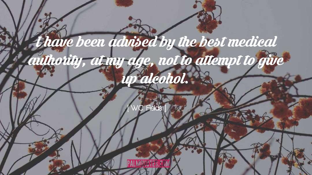 Alcohol quotes by W.C. Fields