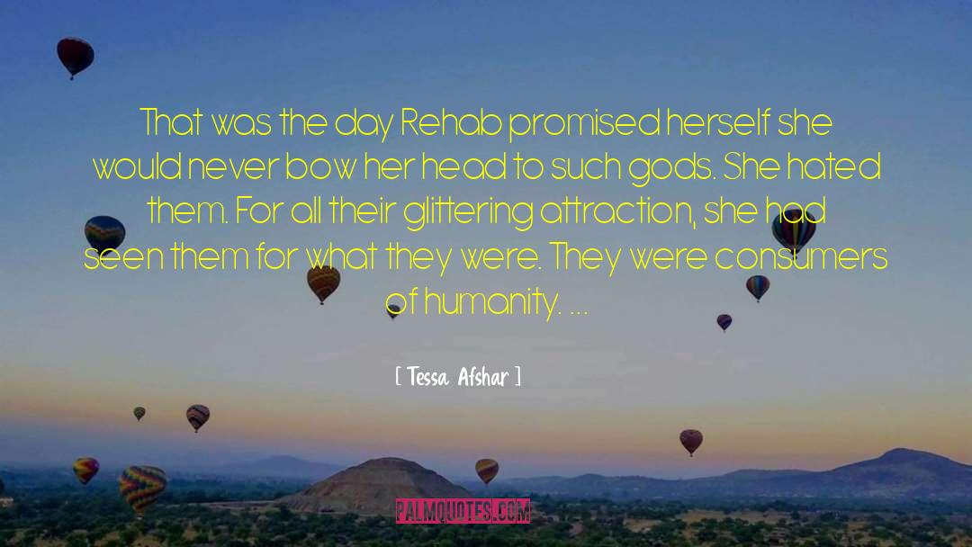 Alcohol Rehab quotes by Tessa Afshar