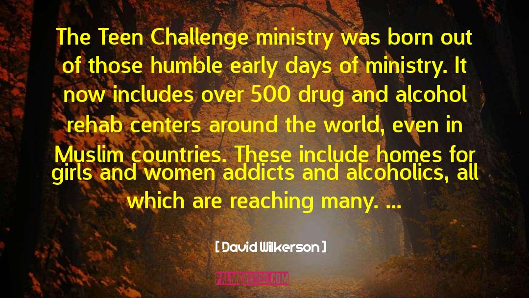 Alcohol Rehab quotes by David Wilkerson