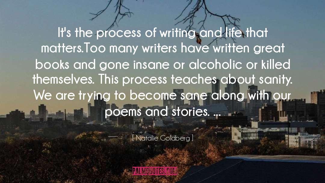 Alcoholic Drinks quotes by Natalie Goldberg