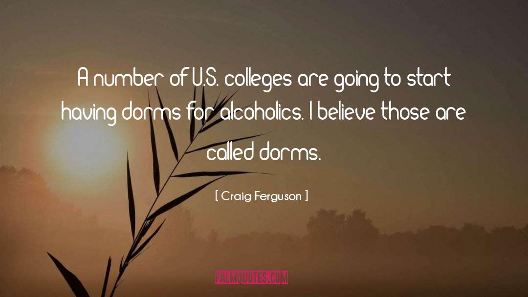Alcoholics quotes by Craig Ferguson