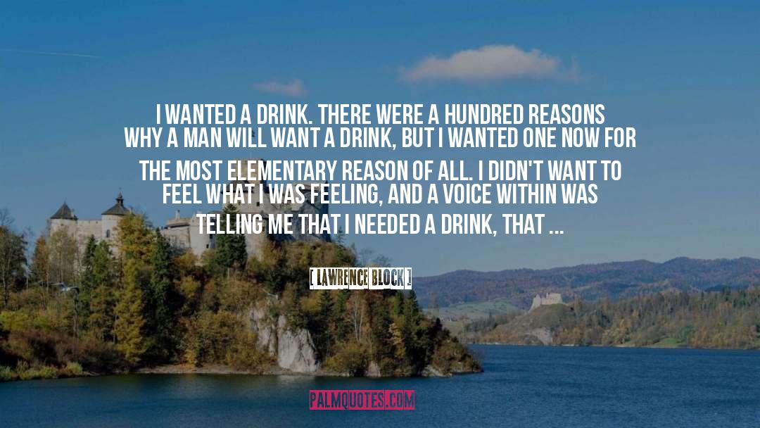 Alcoholism Addiction Recovery quotes by Lawrence Block
