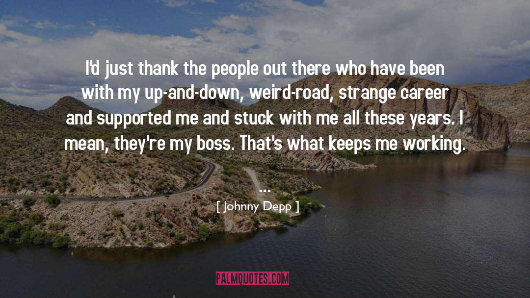 Alcon Careers quotes by Johnny Depp