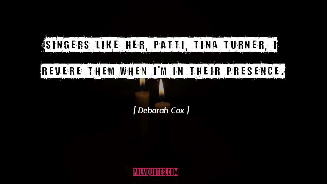 Alcurtis Turner quotes by Deborah Cox