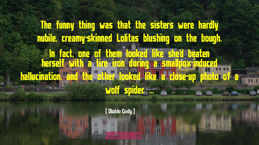 Aldeguer Sisters quotes by Diablo Cody