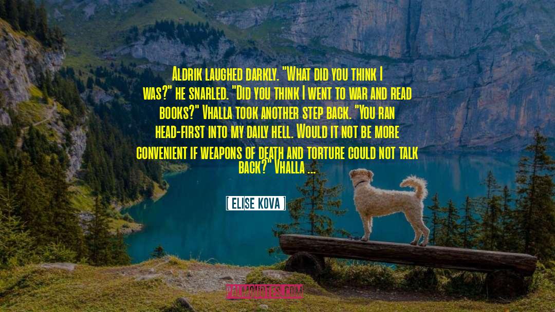 Aldrik quotes by Elise Kova