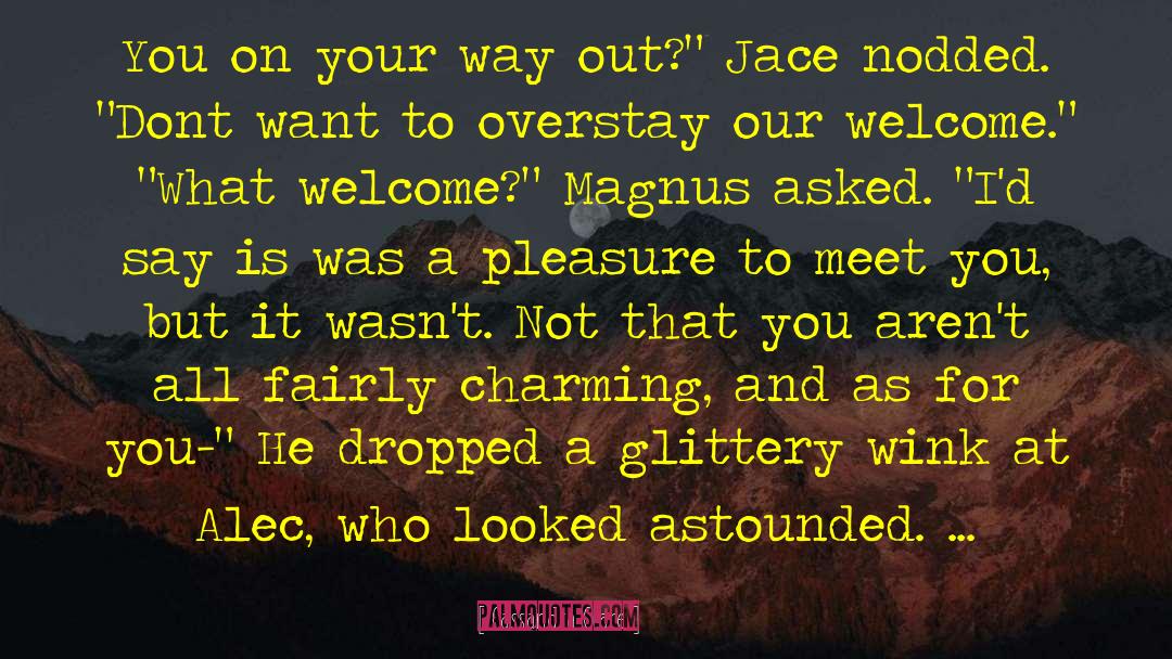 Alec And Jace quotes by Cassandra Clare