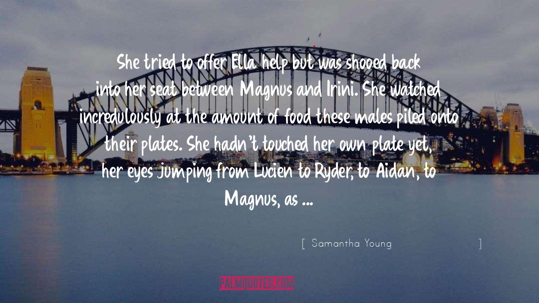 Alec And Magnus quotes by Samantha Young