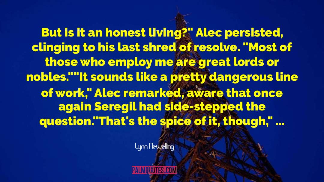 Alec And Magnus quotes by Lynn Flewelling