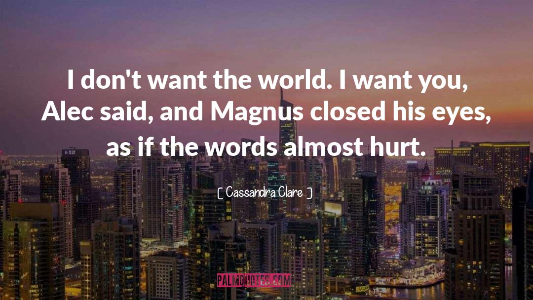 Alec And Simon quotes by Cassandra Clare