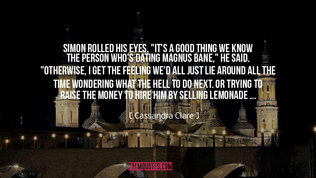 Alec Scudder quotes by Cassandra Clare