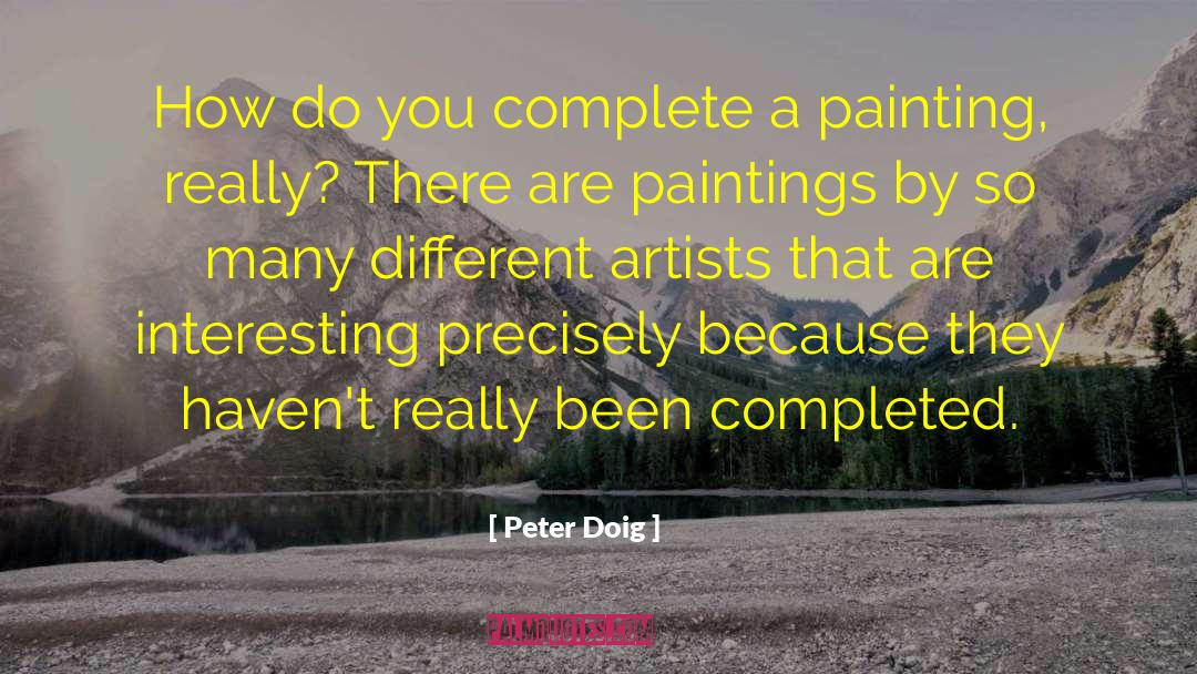 Alechinsky Paintings quotes by Peter Doig