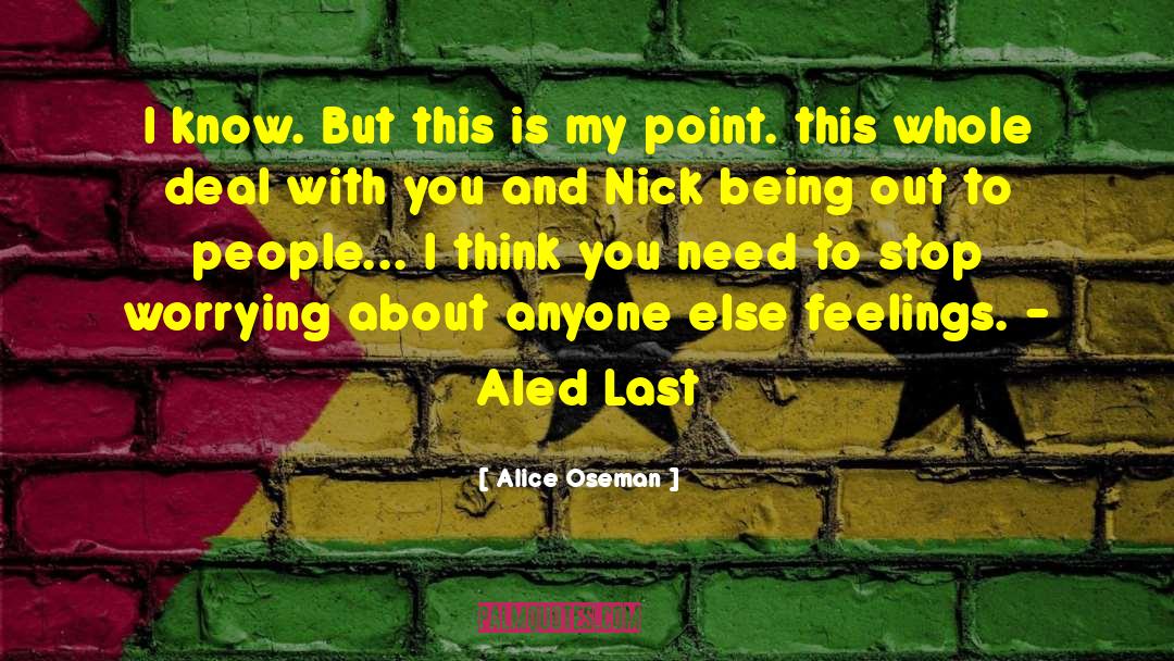 Aled quotes by Alice Oseman