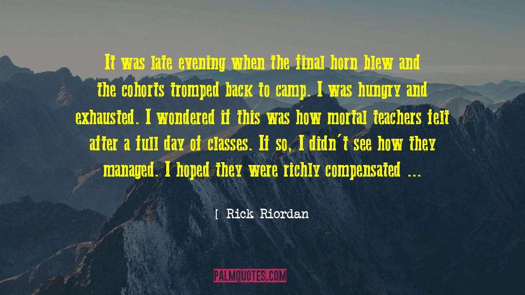 Alegret Classes quotes by Rick Riordan